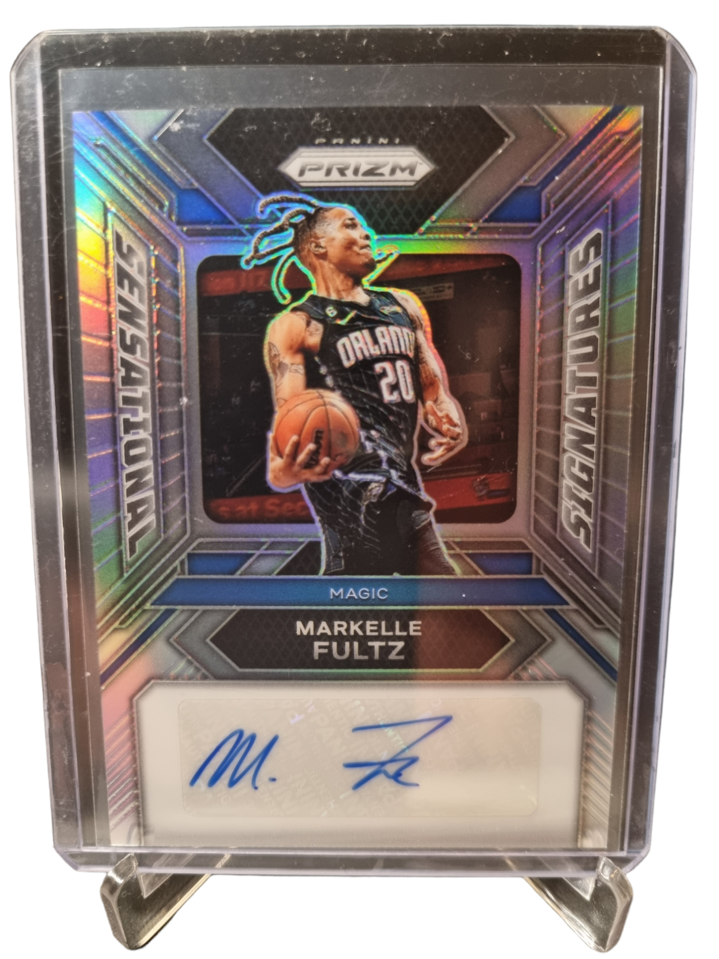 2023-24 Panini Prizm #SS-MF Markelle Fultz Sensational Signatures Autograph Prizm