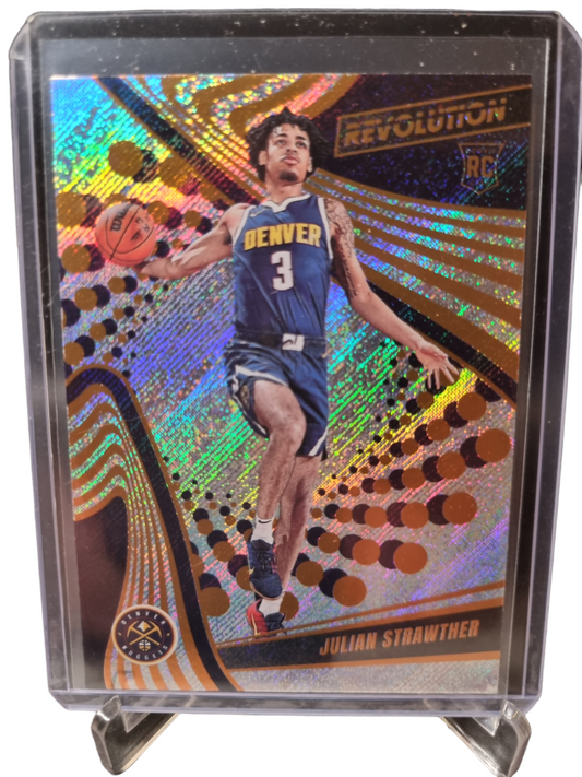 2023-24 Panini Revolution #129 Julian Strawther Rookie Card