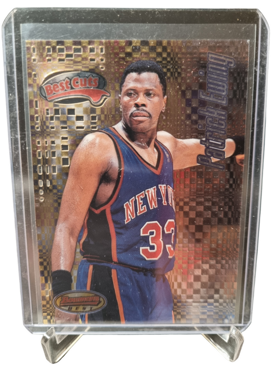 1998 Topps Bowmans Best #BC2 Patrick Ewing Best Cuts