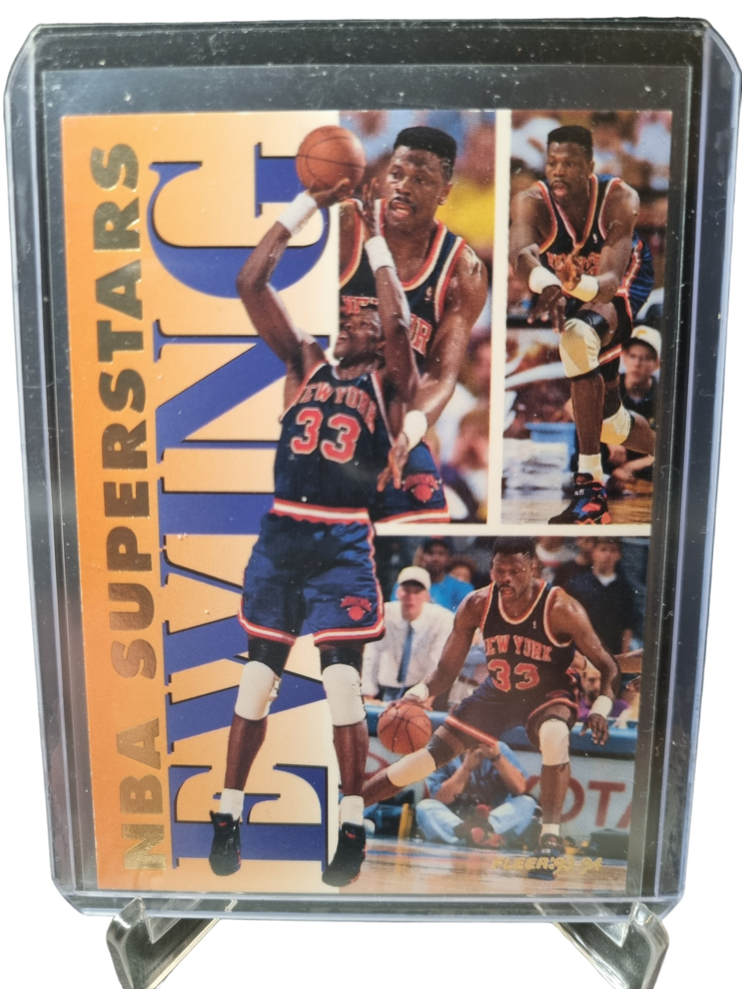 1993-94 Fleer #6 of 20 Patrick Ewing NBA Superstars