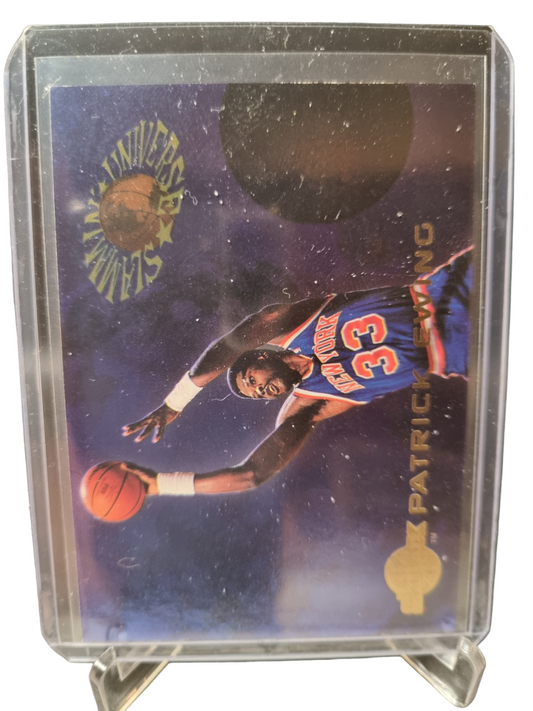 1995 Skybox #SU7 Patrick Ewing Slammin Universe