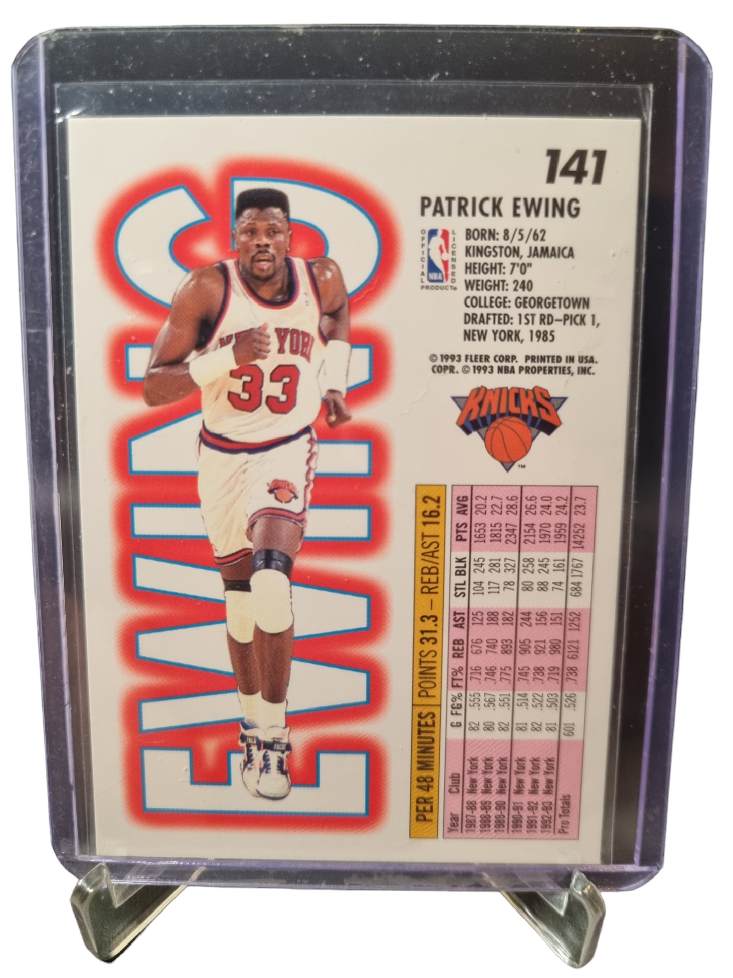 1993-94 Fleer #141 Patrick Ewing
