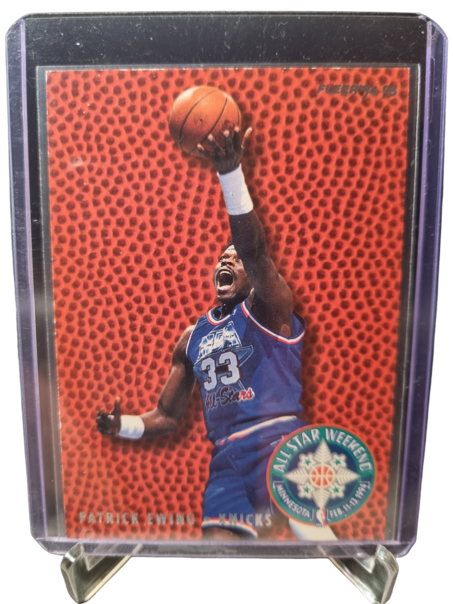 1994-95 Fleer #5 of 26 Patrick Ewing All-Star Weekend