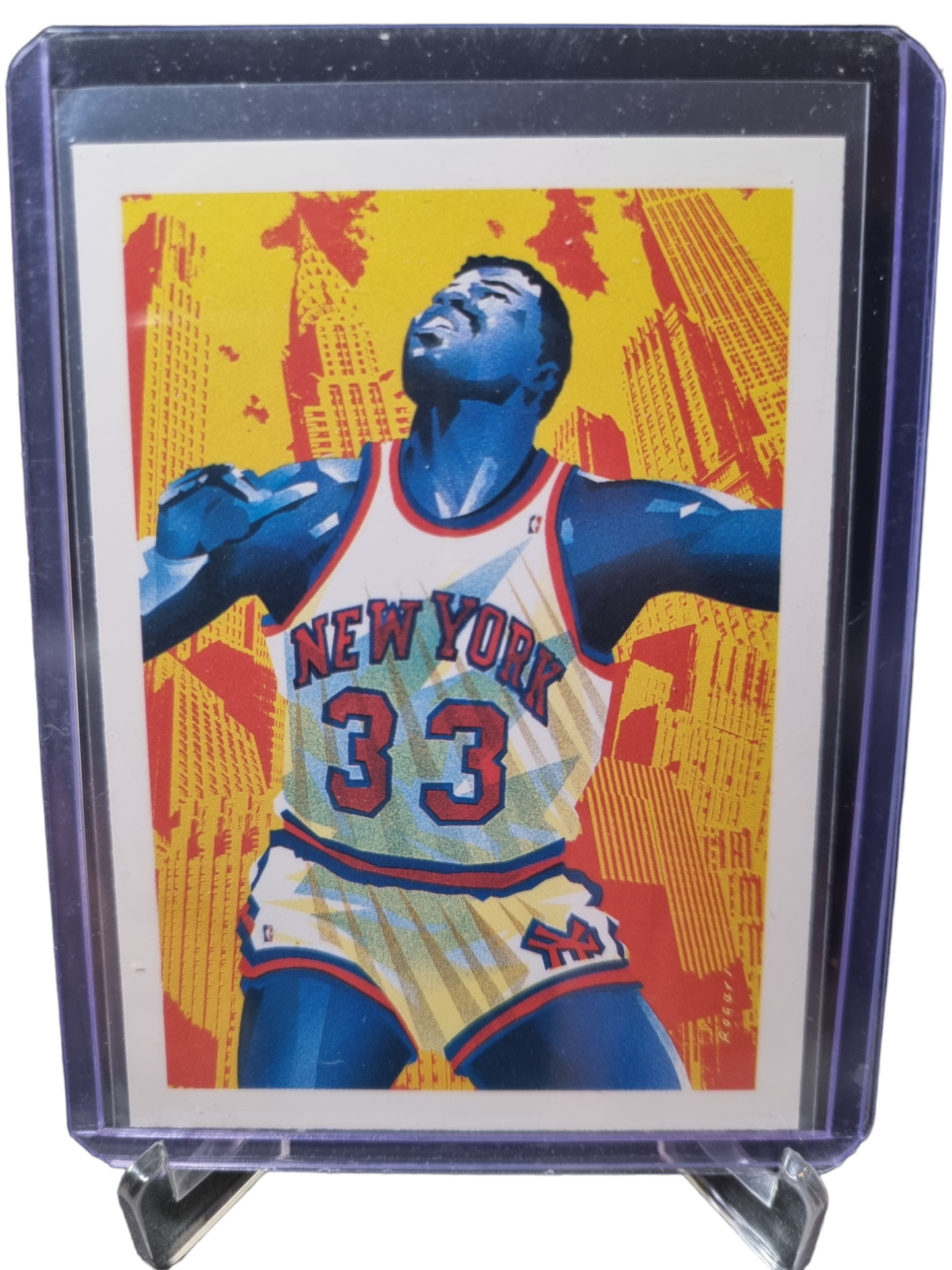 1990 Hoops #372 Patrick Ewing Knicks Checklist