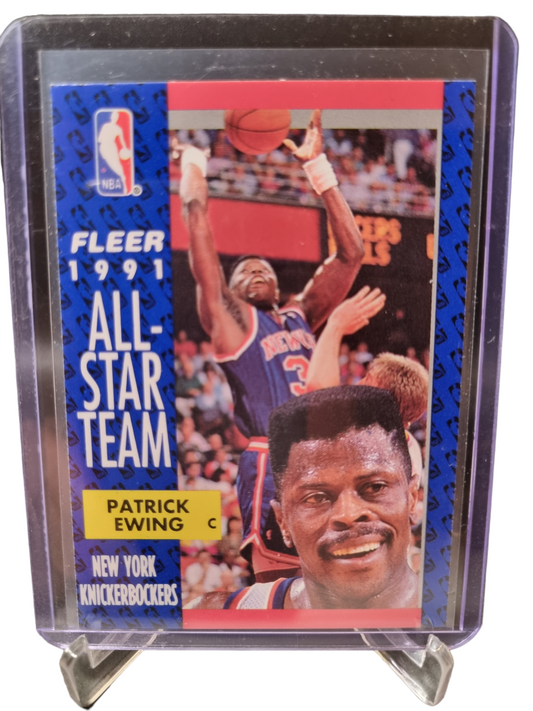 1991 Fleer #215 Patrick Ewing All-Star Team