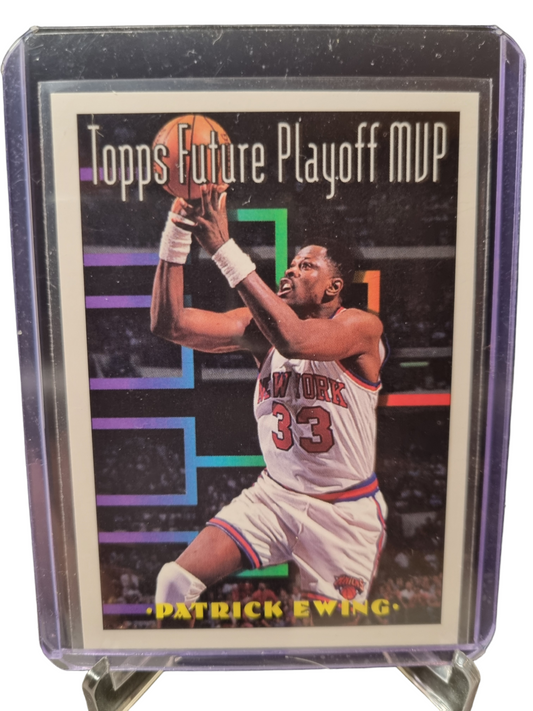 1994 Topps #200 Patrick Ewing Topps Future Playoff MVP