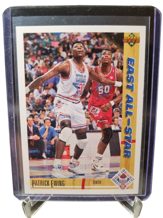 1991 Upper Deck #68 Patrick Ewing East All-Star