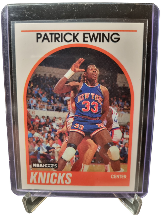 1989 Hoops #80 Patrick Ewing