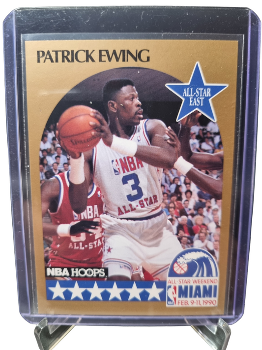 1990 Hoops #4 Patrick Ewing All-Star Weekend