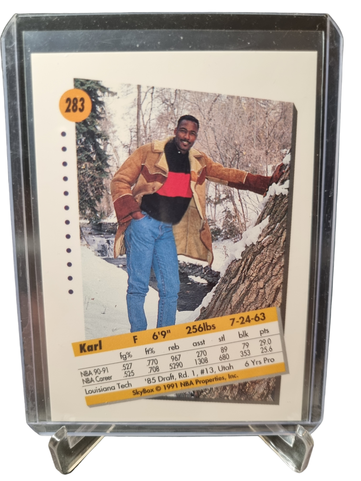 1991 Skybox #283 Karl Malone