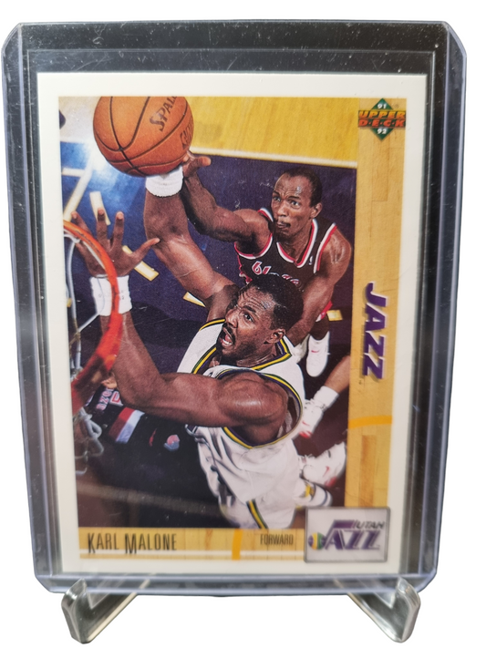 1991 Upper Deck #355 Karl Malone