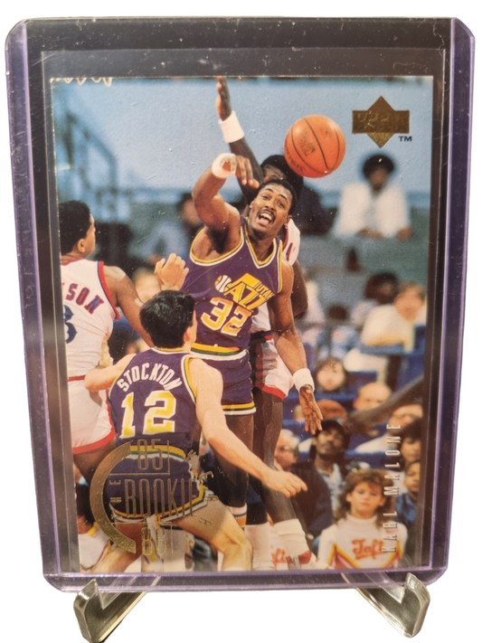 1995 Upper Deck #142 Karl Malone The Rookie Years