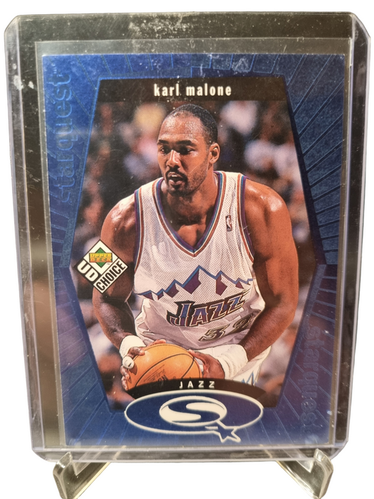 1998 Upper Deck #SQ27 Karl Malone Star Quest Blue