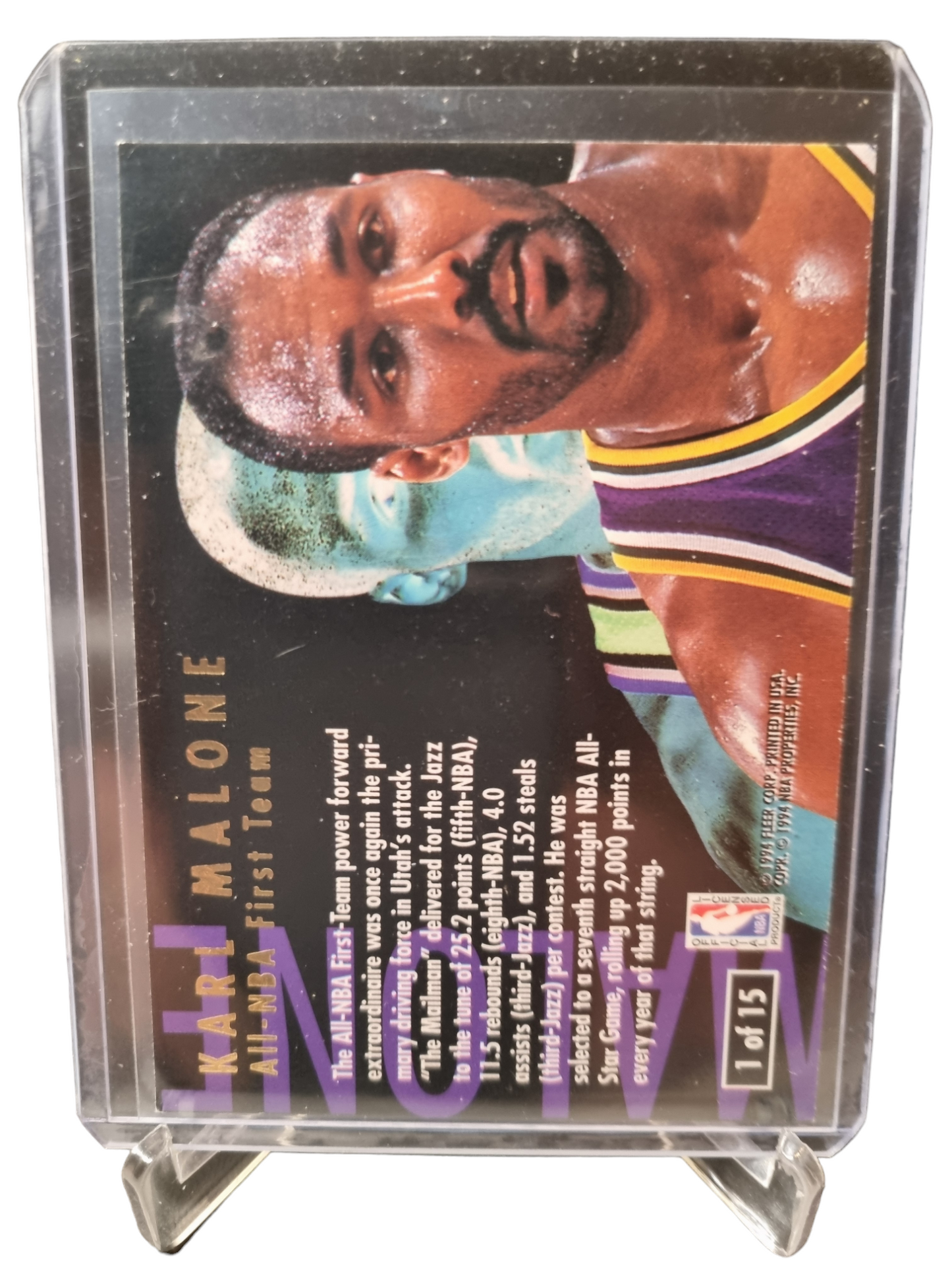 1994-95 Fleer Ultra #1 of 15 Karl Malone All-NBA First Team