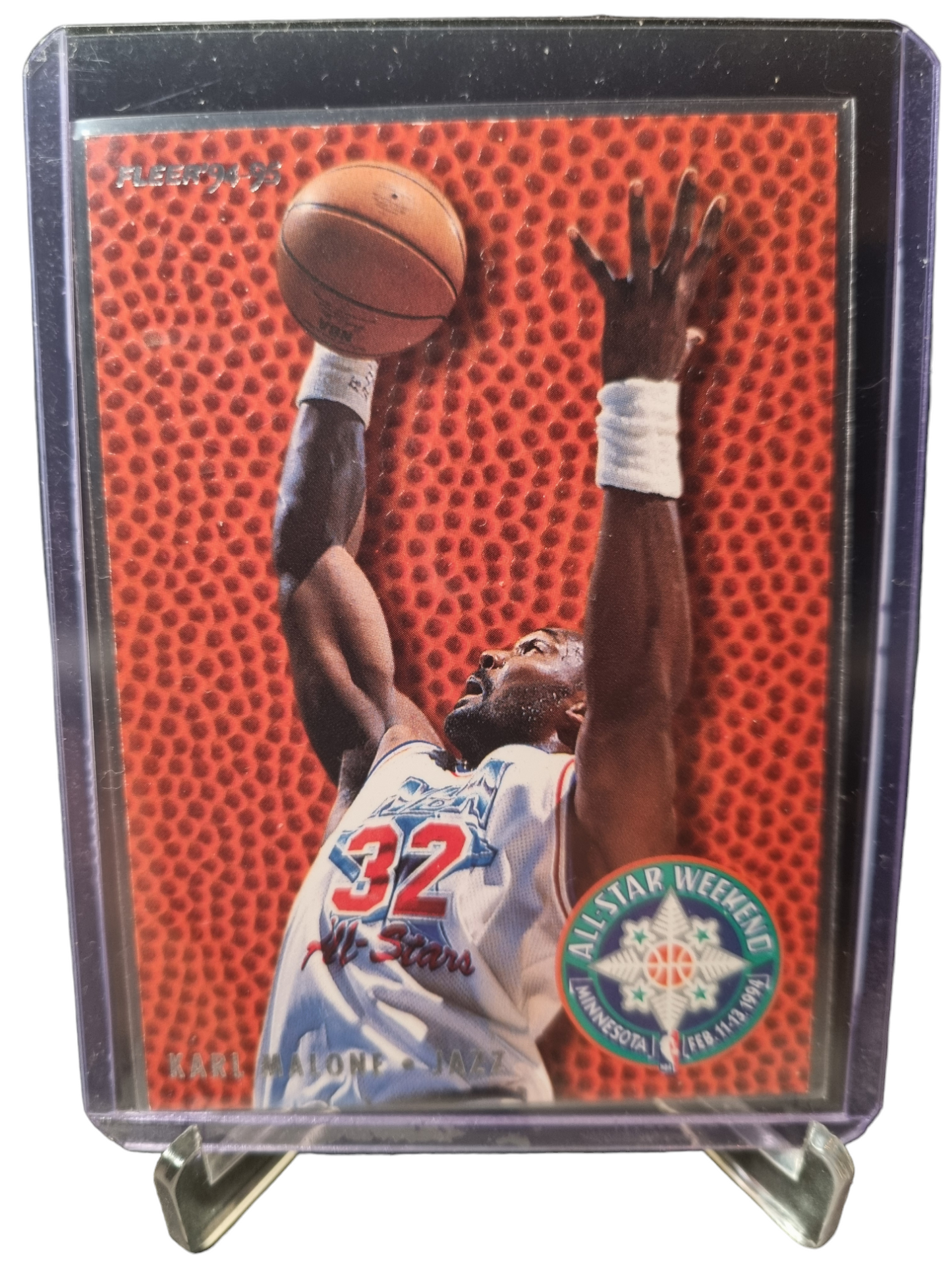 1994-95 Fleer #18 of 26 Karl Malone All-Star Weekend