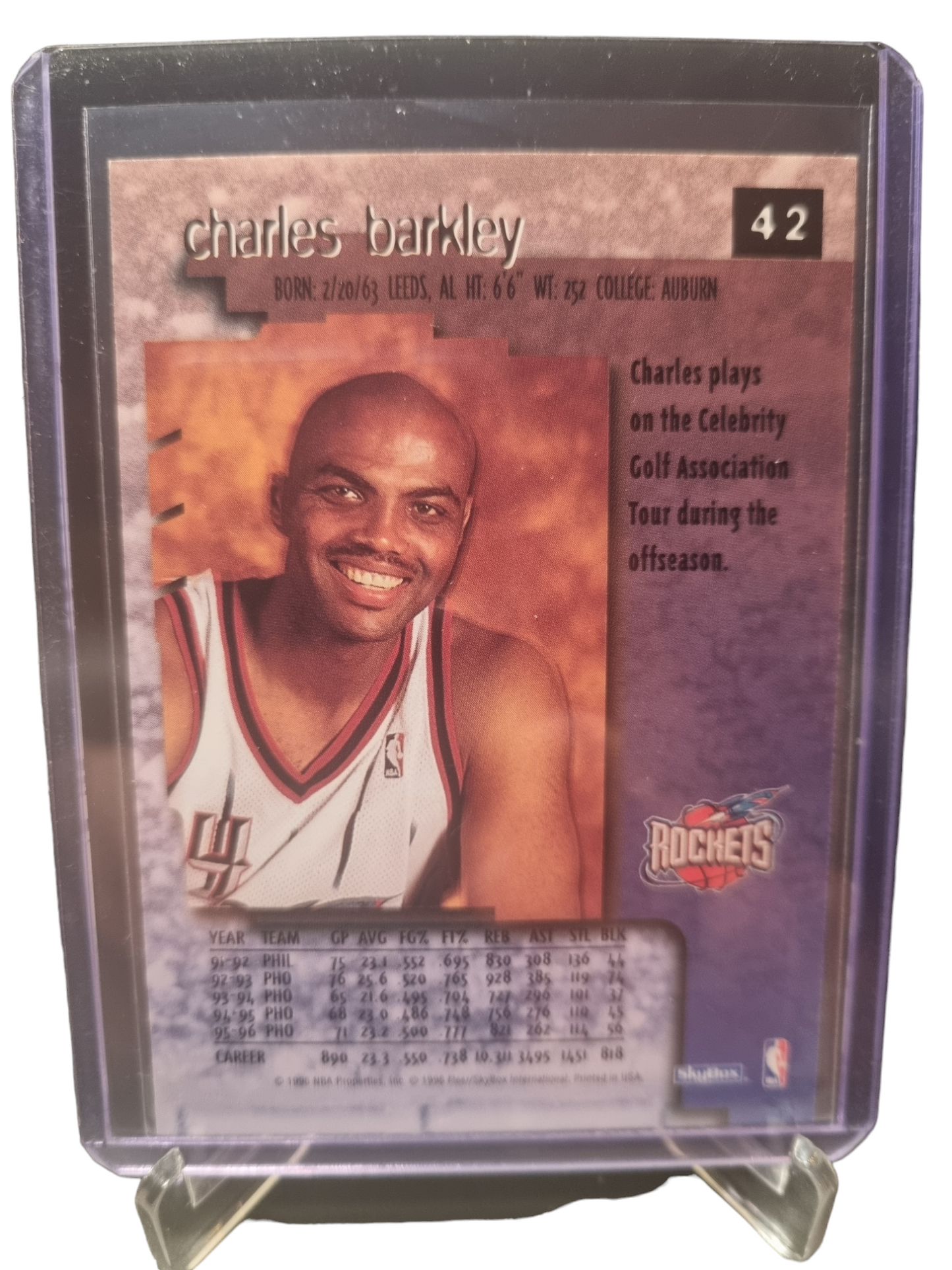 1994 Skybox Premium #42 Charles Barkley