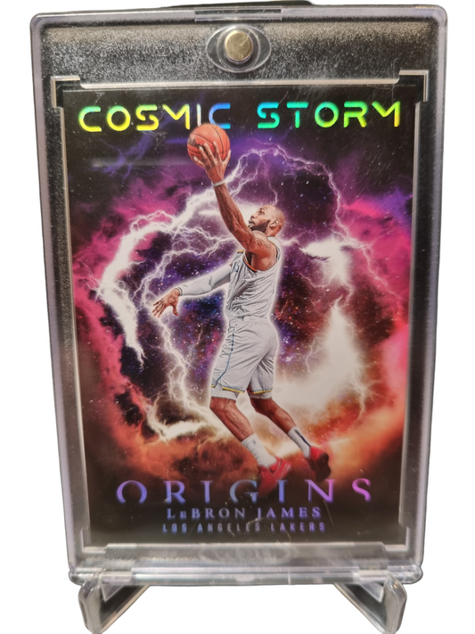 2023-24 Panini Origins #1 Lebron James Cosmic Storm