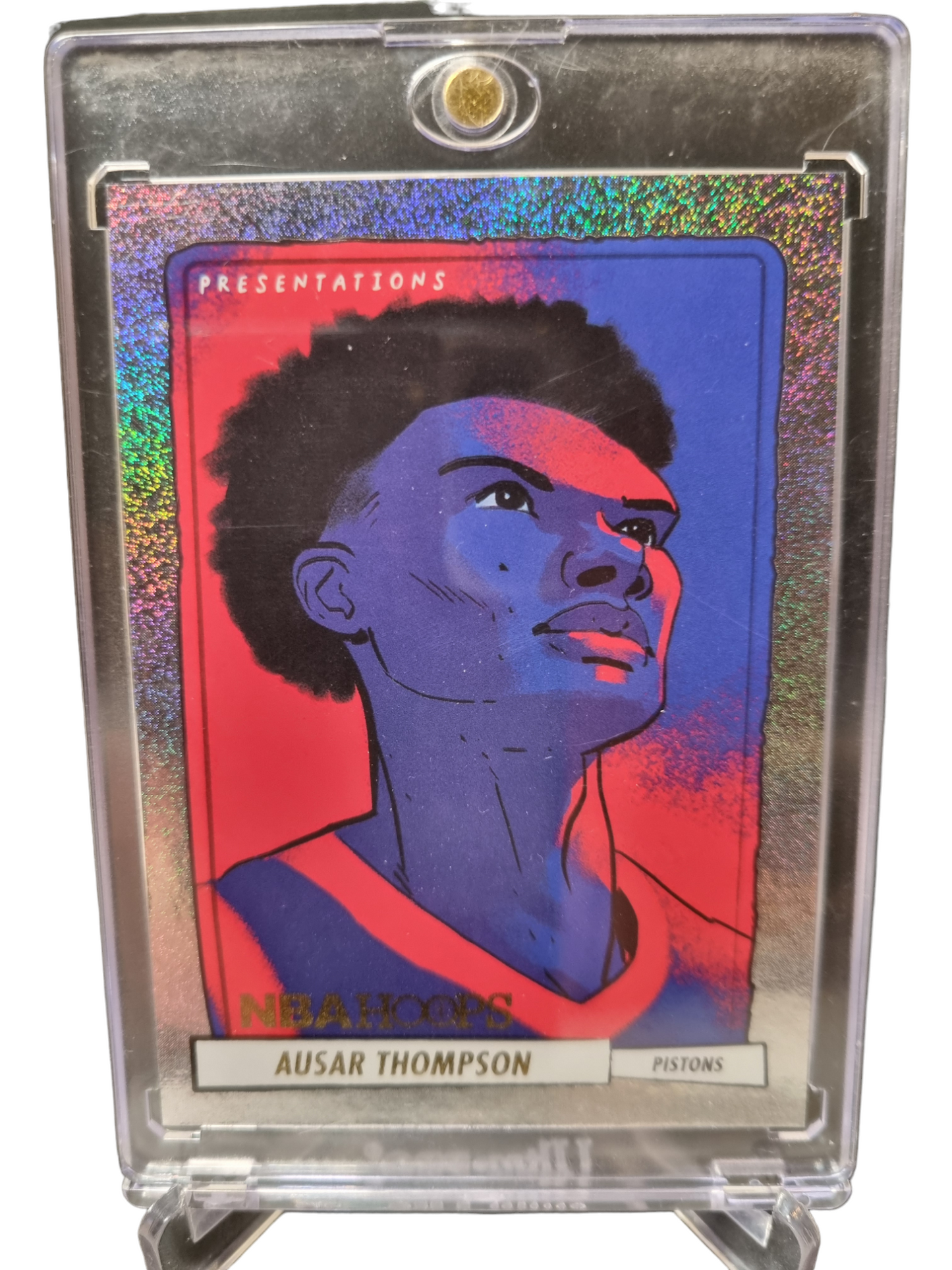 2023-24 Panini Hoops #17 Ausar Thompson Rookie Card Presentations