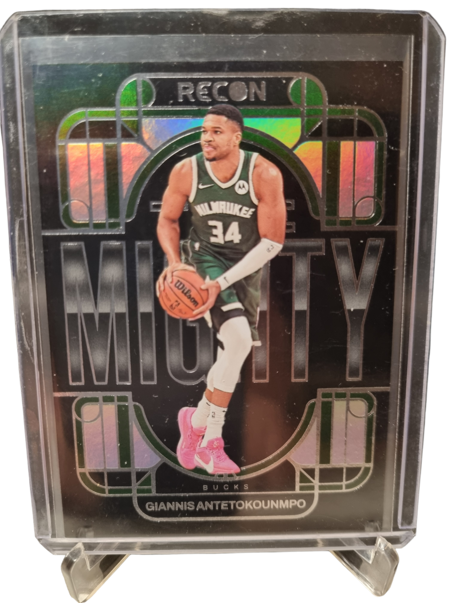 2023-24 Panini Recon #16 Giannis Antetokounmpo The Mighty