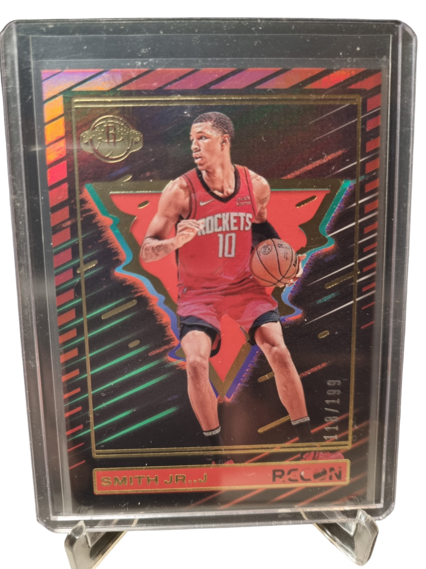 2023-24 Panini Recon #155 Jabari Smith JR Red 118/199