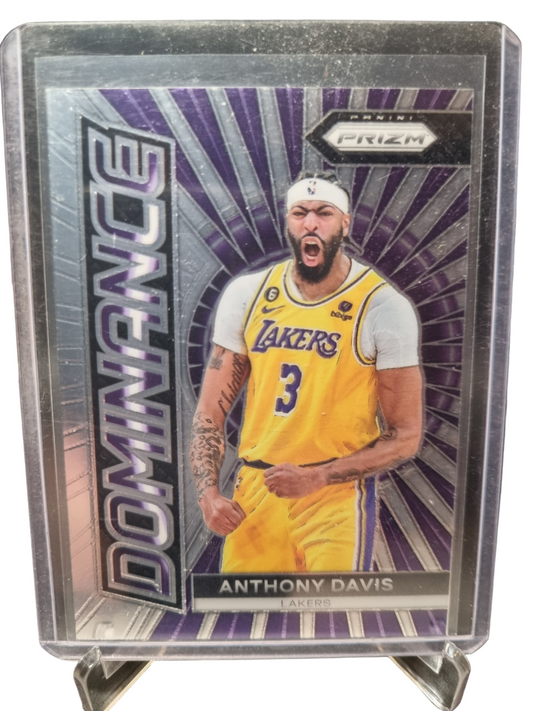 2023-24 Panini Prizm #25 Anthony Davis Dominance