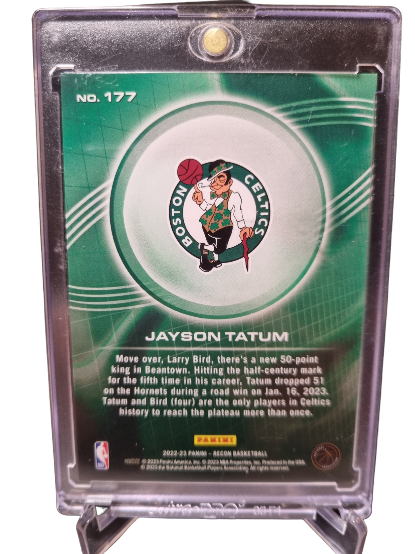 2022-23 Panini Recon #177 Jayson Tatum 09/17