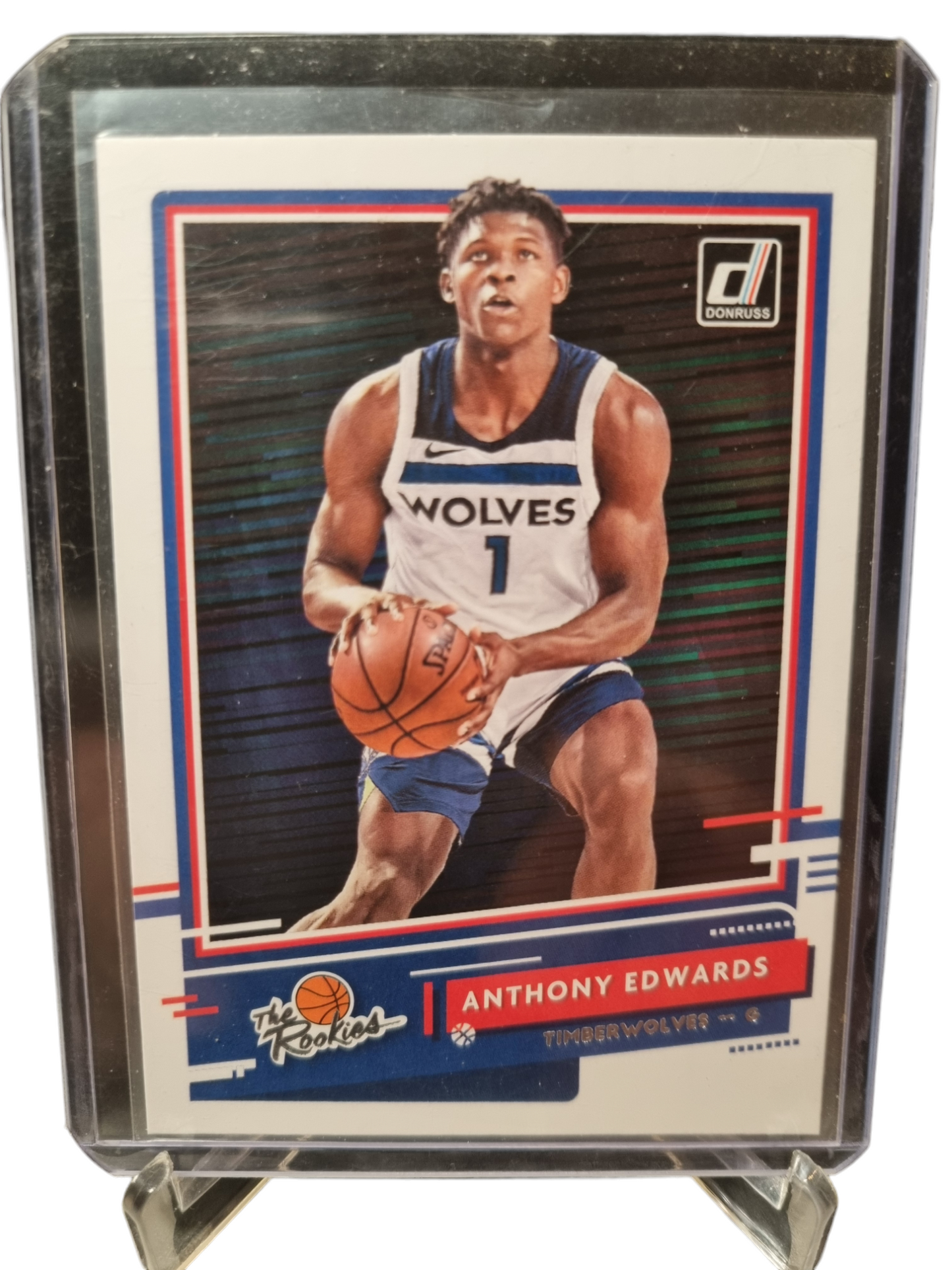 2020-21 Panini Donruss #2 Anthony Edwards Rookie Card The Rookies