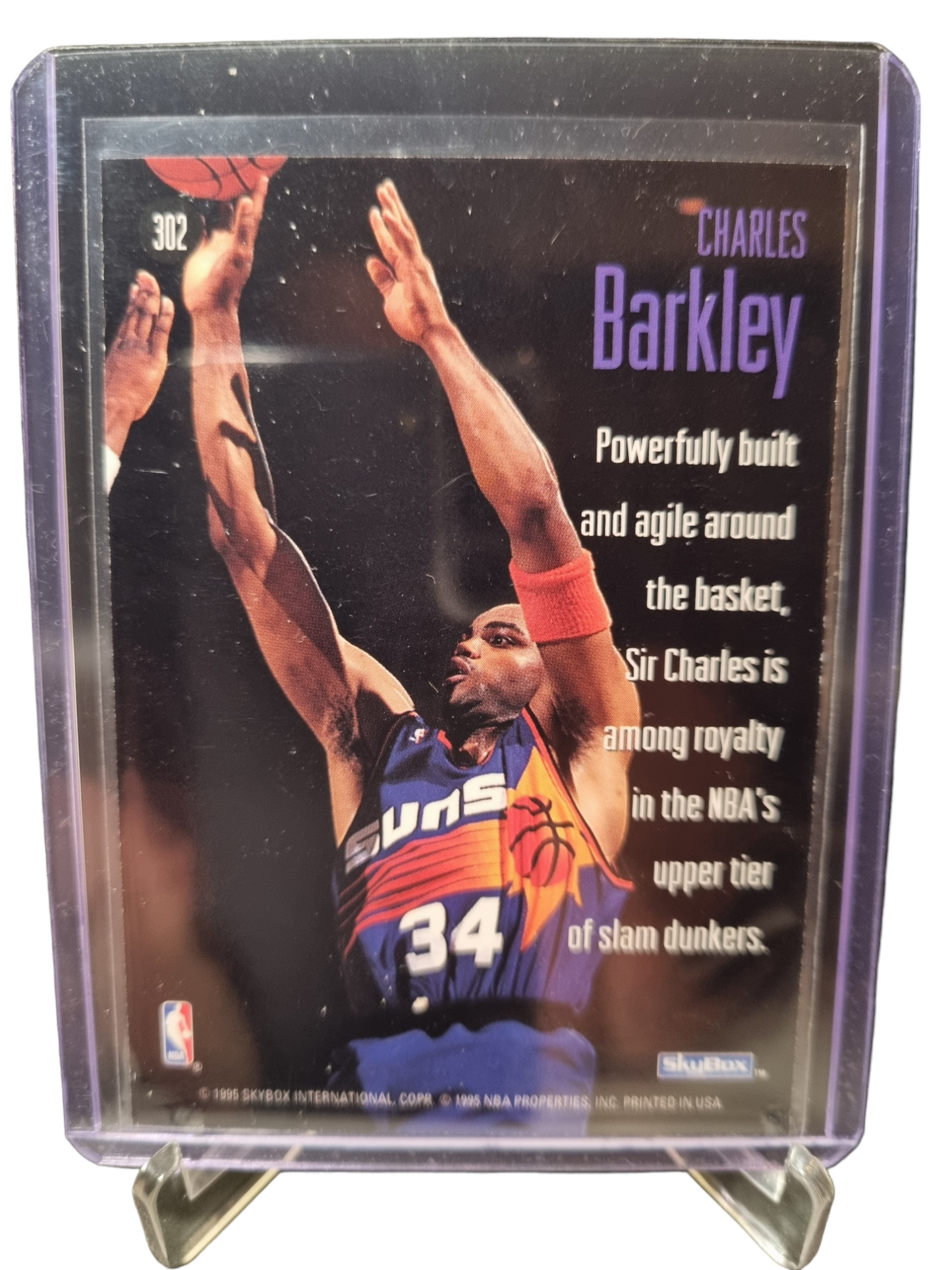 1995 Skybox #302 Charles Barkley Sky Slams