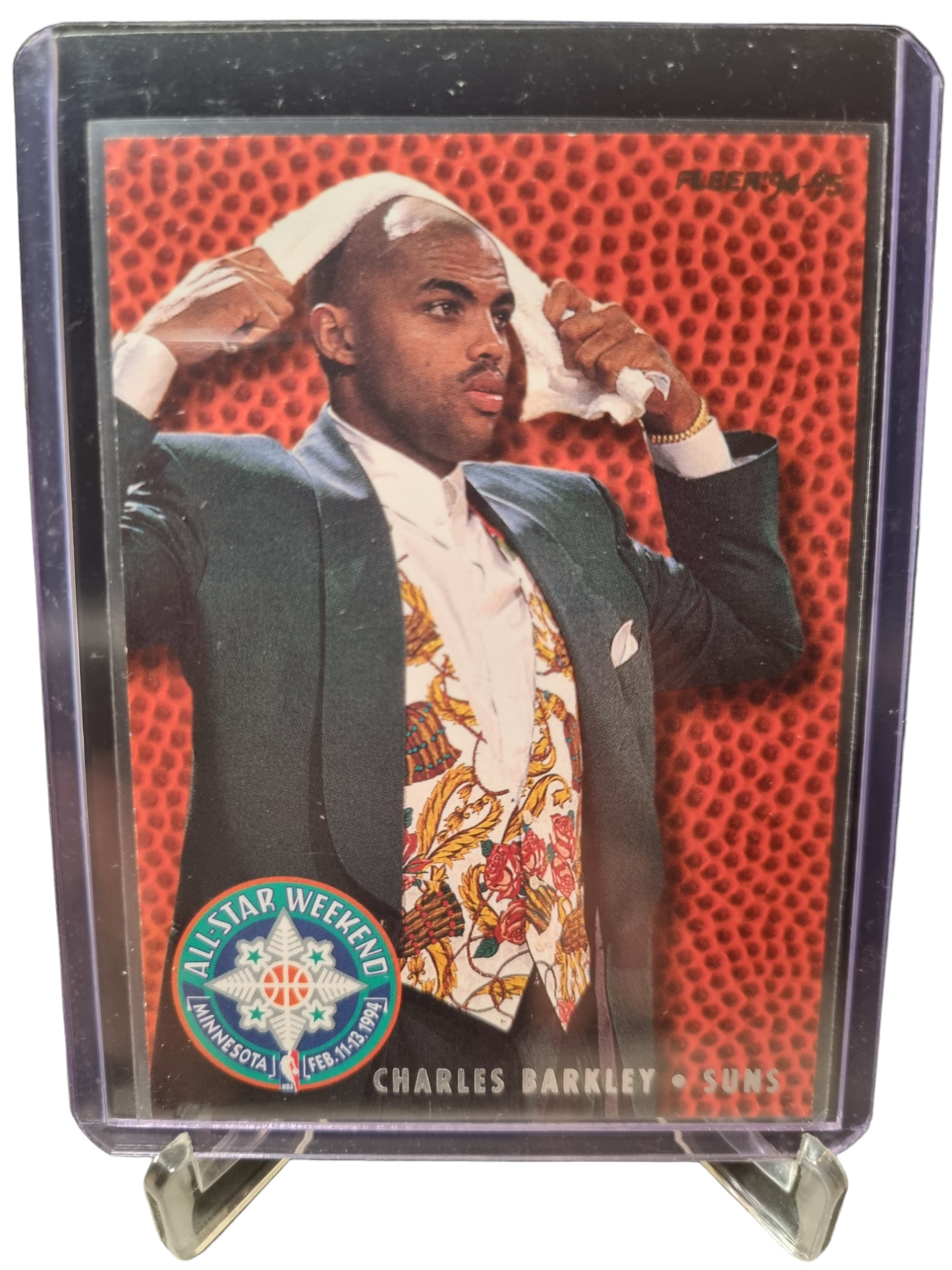 1994-95 Fleer #14 of 26 Charles Barkley All-Star Weekend