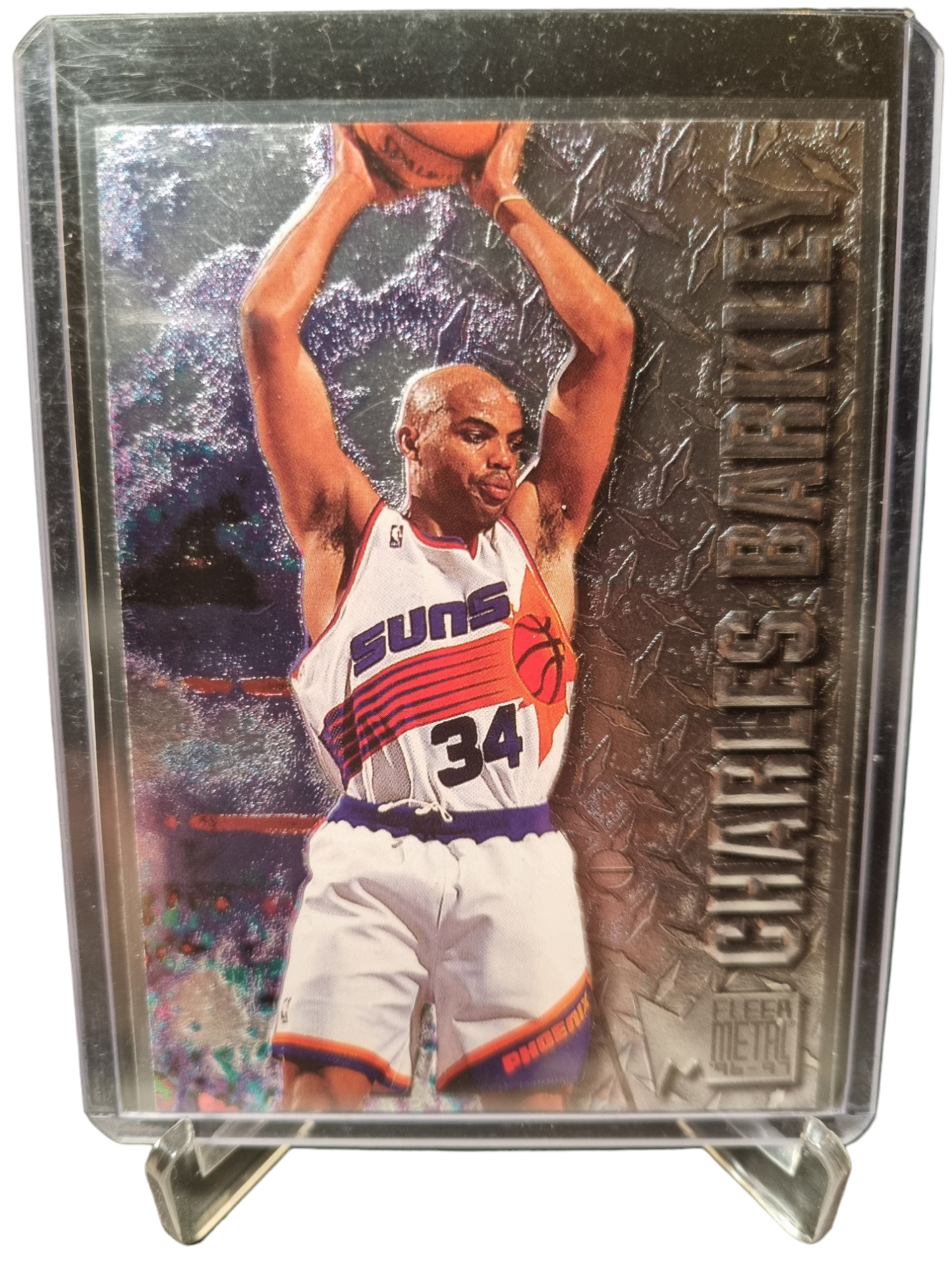 1996-97 Fleer Metal #76 Charles Barkley