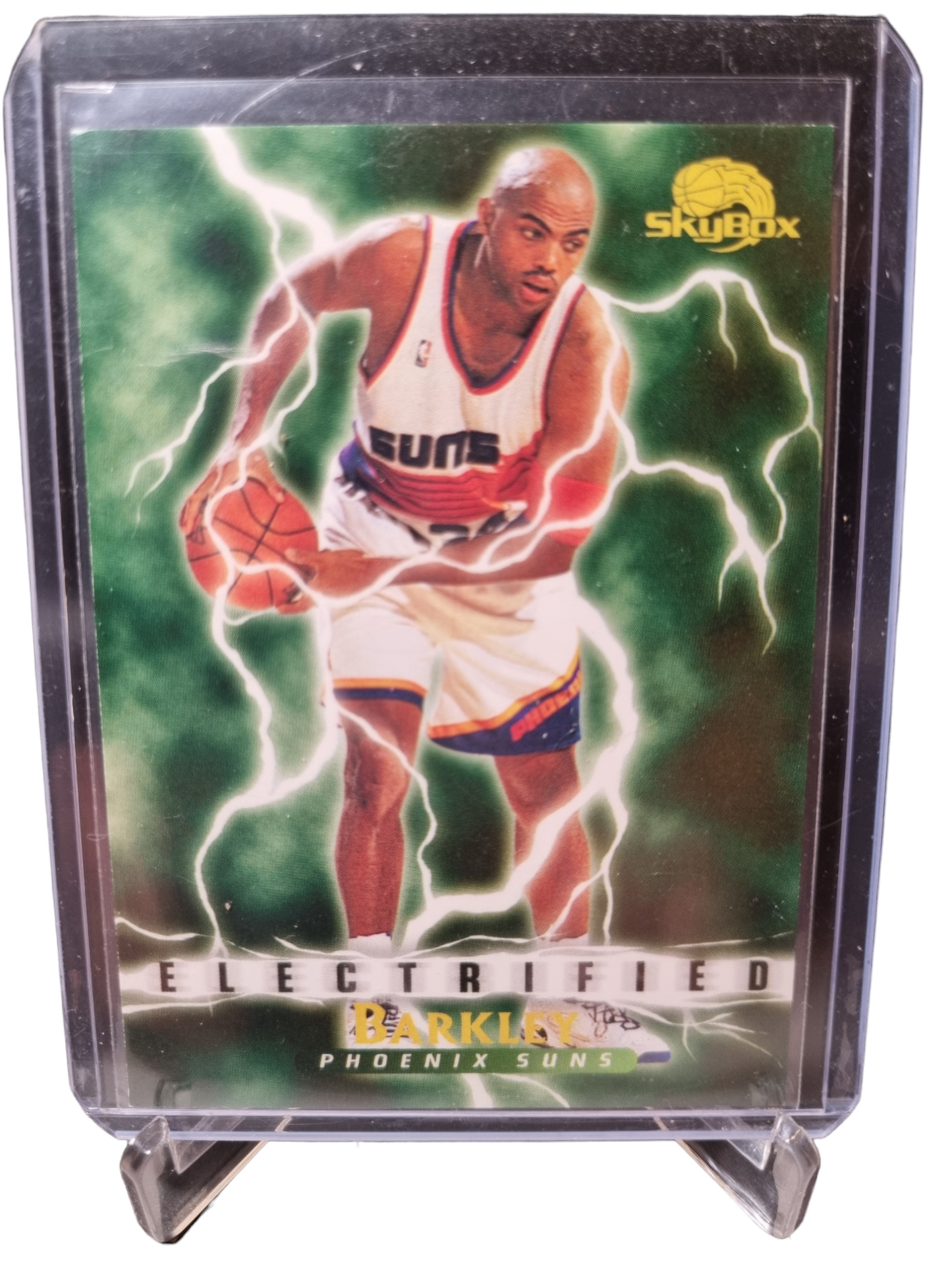 1996 Skybox #294 Charles Barkley Electrified