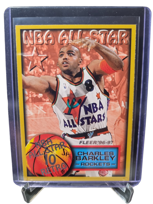 1996-97 Fleer #280 Charles Barkley NBA All-Star 10 Retro