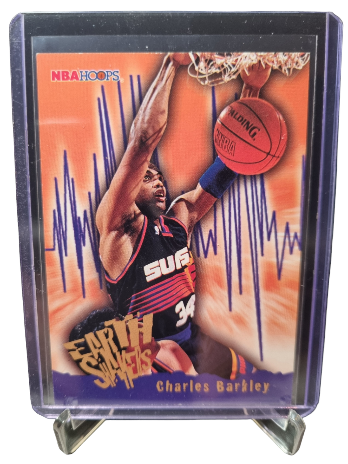 1996 Hoops #369 Charles Barkley Earth Shakers