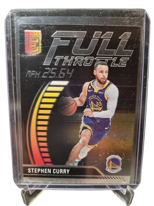 2023-24 Panini Donruss Elite #9 Stephen Curry Full Throttle