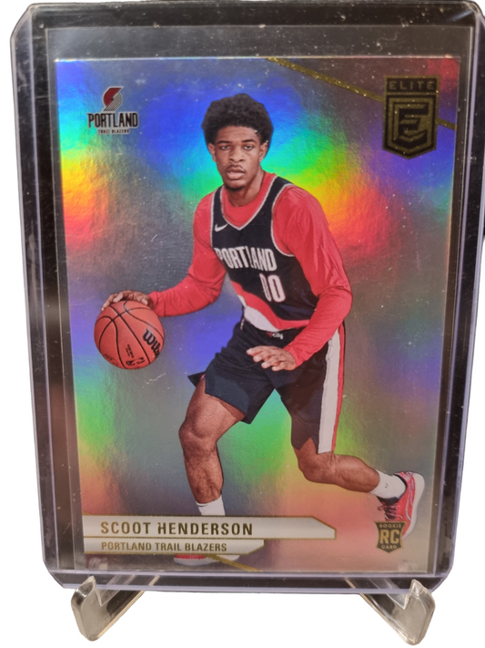 2023-24 Panini Donruss Elite #233 Scoot Henderson Rookie Card SP