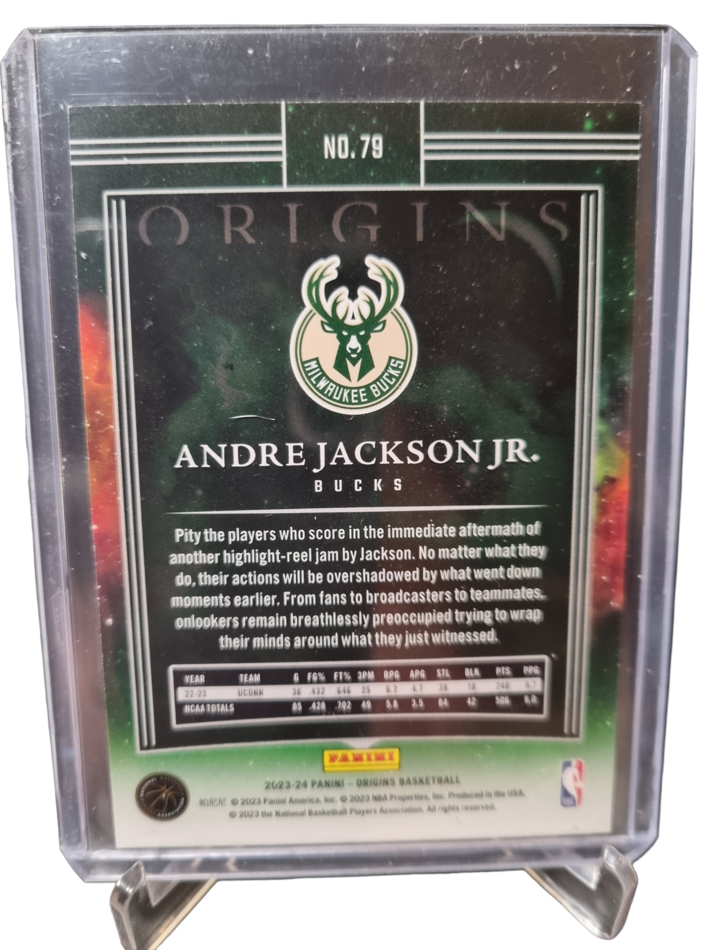 2023-24 Panini Origins #79 Andre Jackson JR Rookie Card