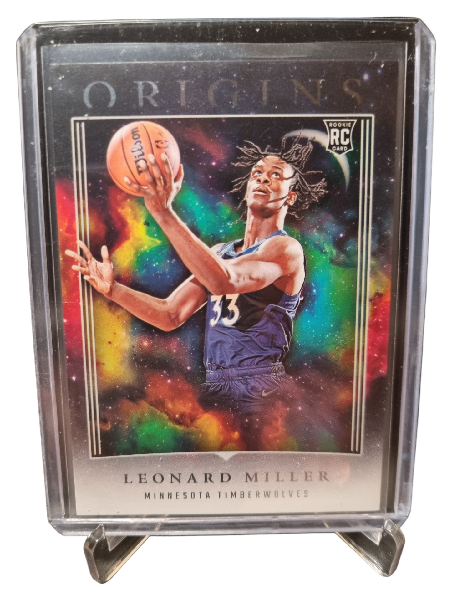 2023-24 Panini Origins #31 Leonard Miller Rookie Card