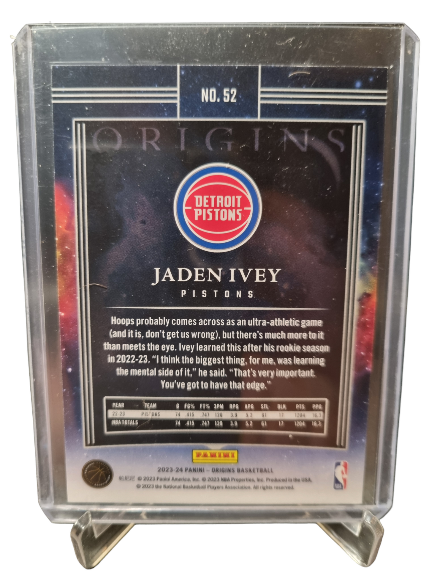 2023-24 Panini Origins #52 Jaden Ivey