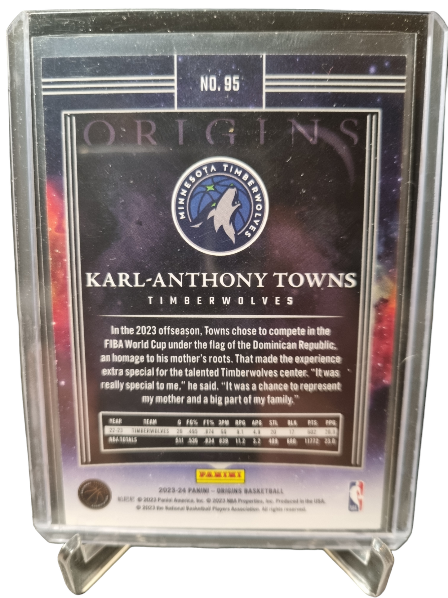 2023-24 Panini Origins #95 Karl-Anthony Towns