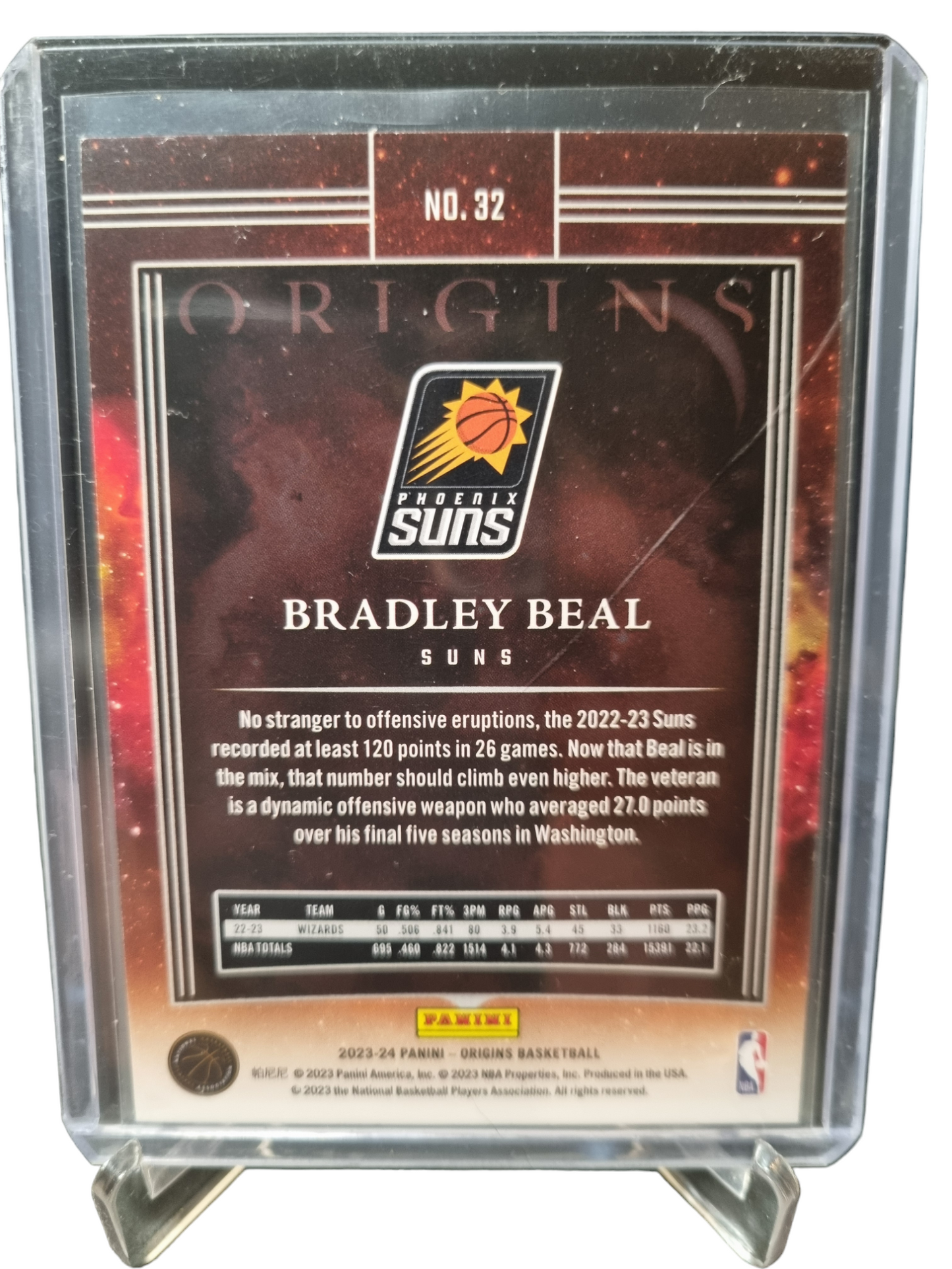 2023-24 Panini Origins #32 Bradley Beal