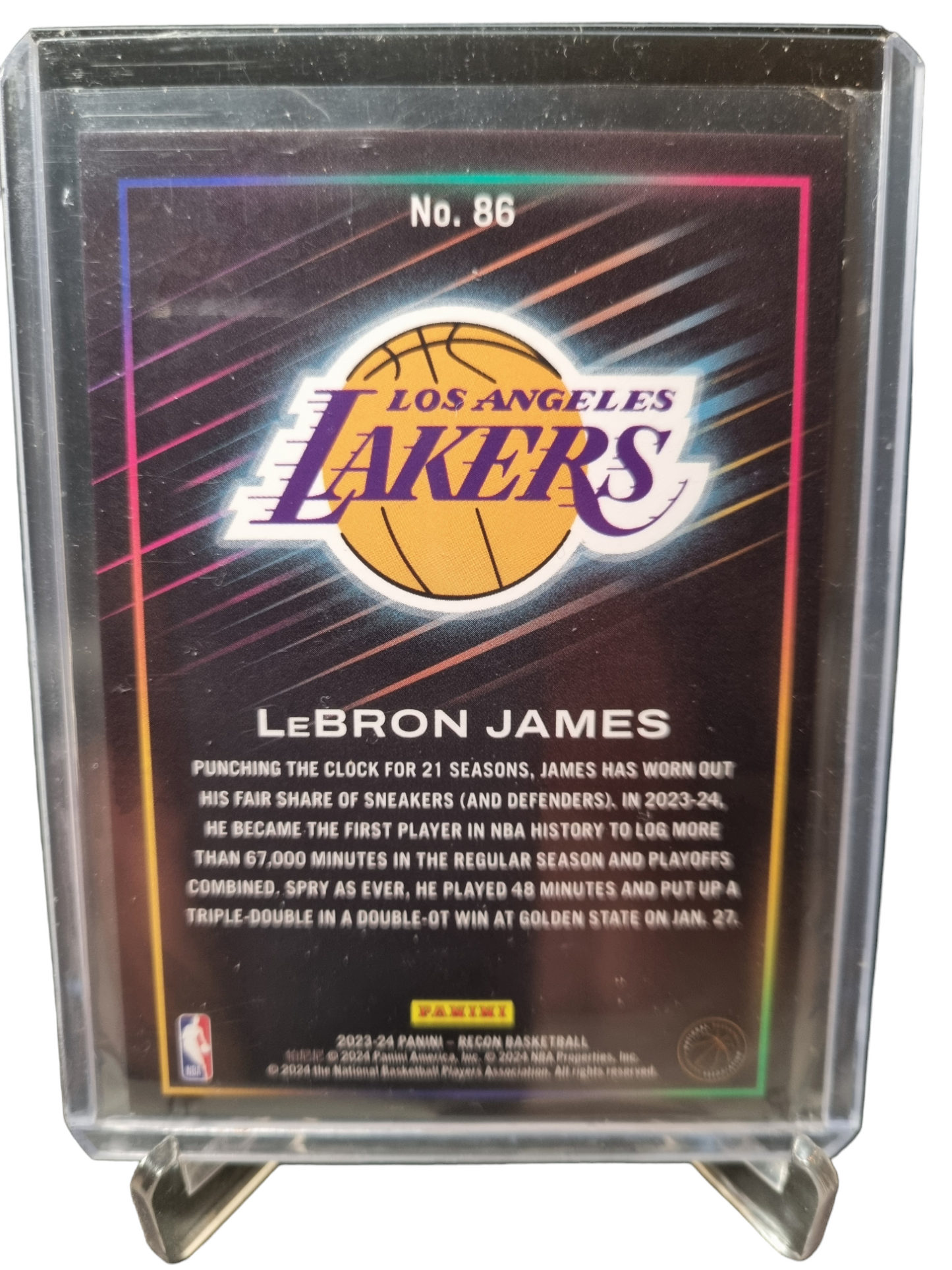 2023-24 Panini Recon #86 Lebron James