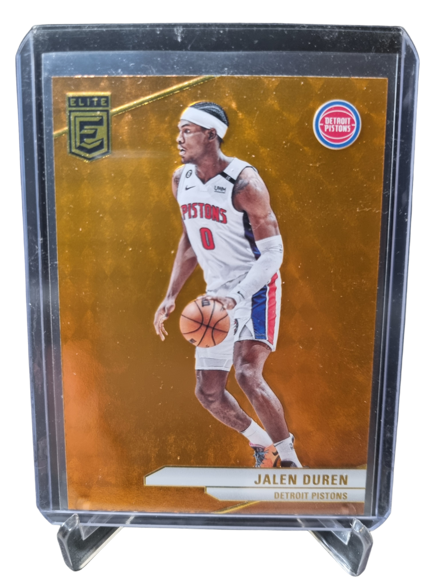 2023-24 Panini Donruss Elite #112 Jalen Duren Elite Orange