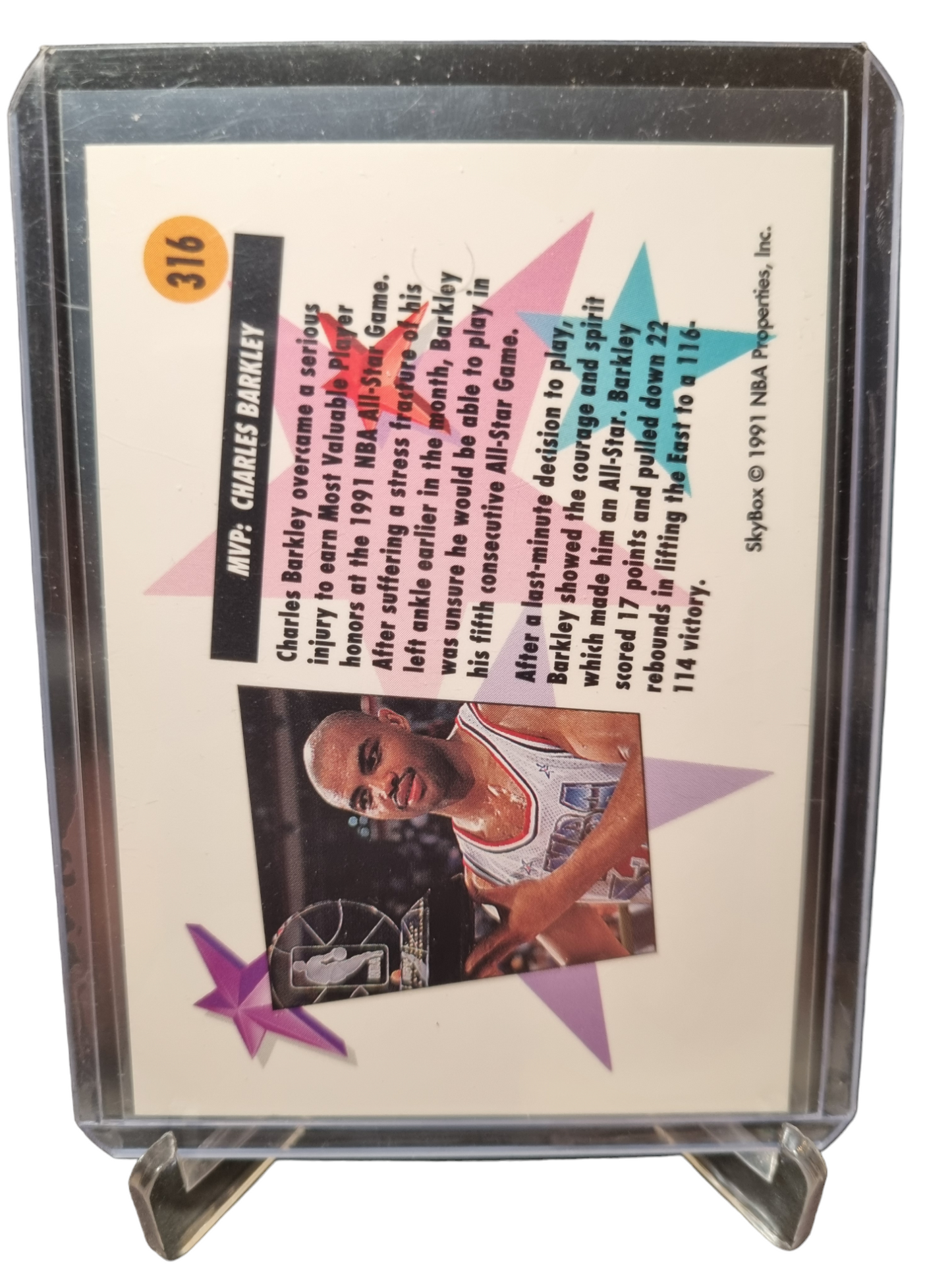 1991 Skybox #316 Charles Barkley All-Star Weekend