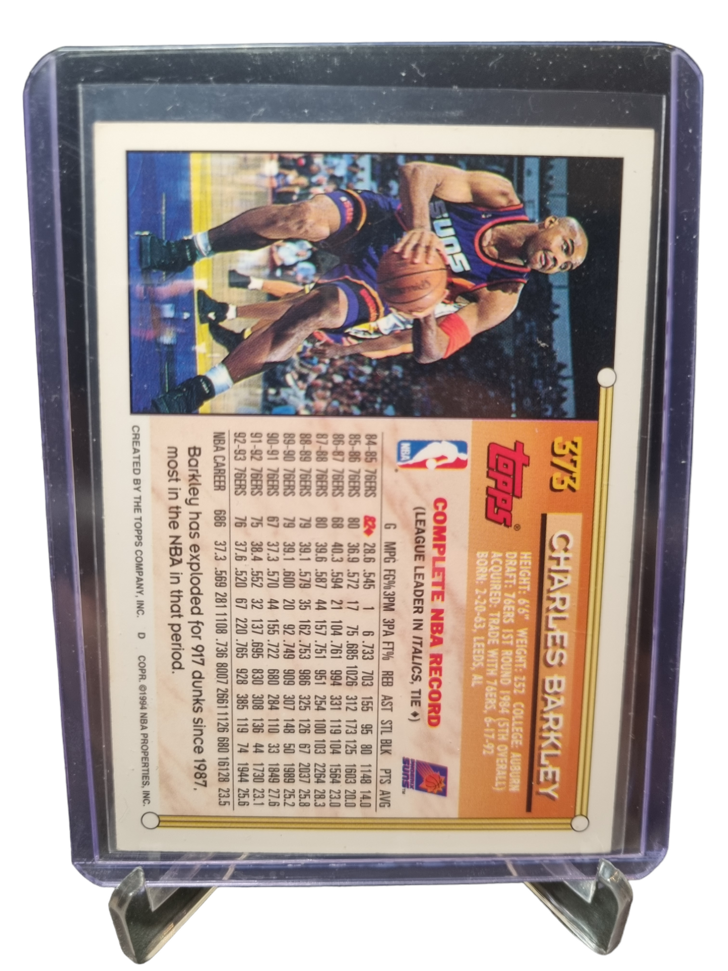 1994 Topps #373 Charles Barkley