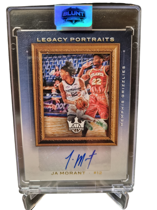 2020-21 Panini Court Kings #LP-JAM JA Morant Legacy Portraits Autograph 33/49