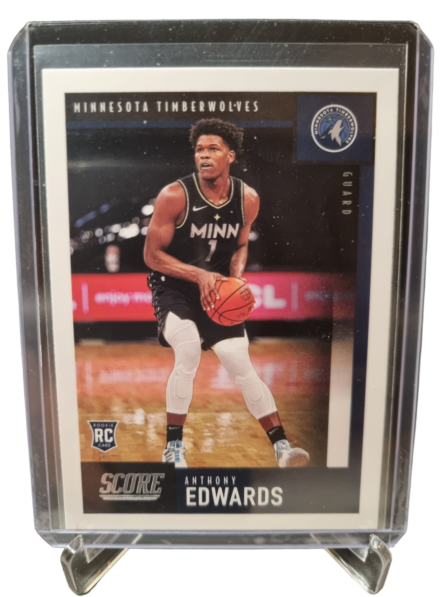 2020-21 Panini Chronicles Score #607 Anthony Edwards Rookie Card