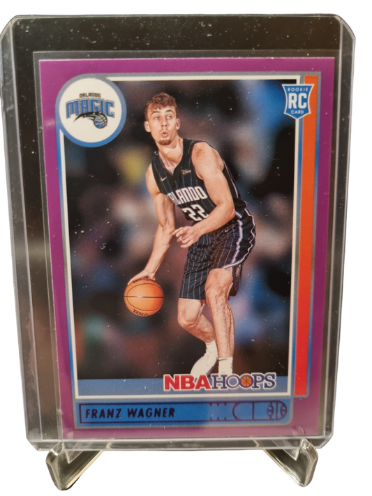 2021-22 Panini Hoops #235 Franz Wagner Rookie Card Purple