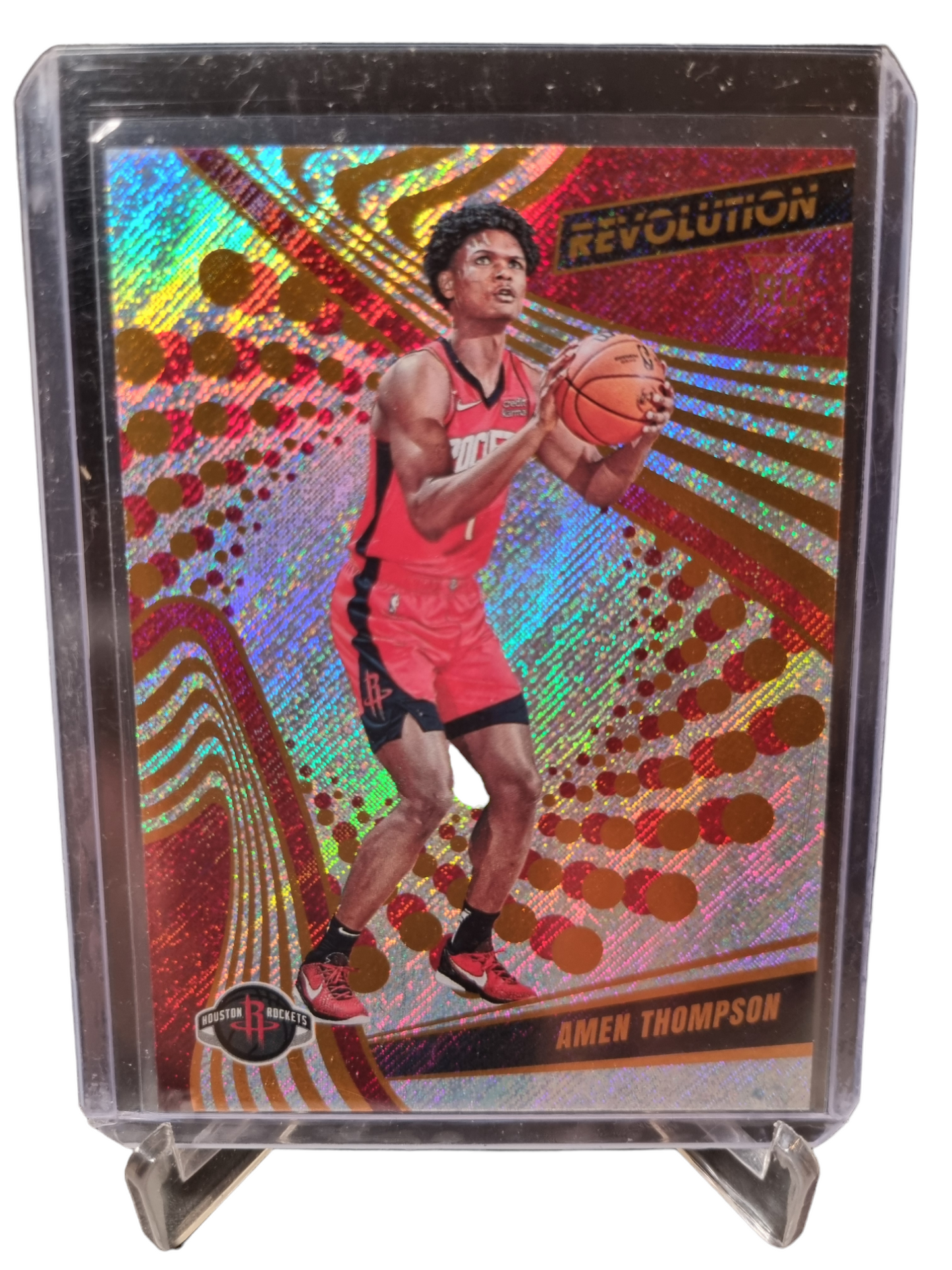 2023-24 Panini Revolution #101 Amen Thompson Rookie Card