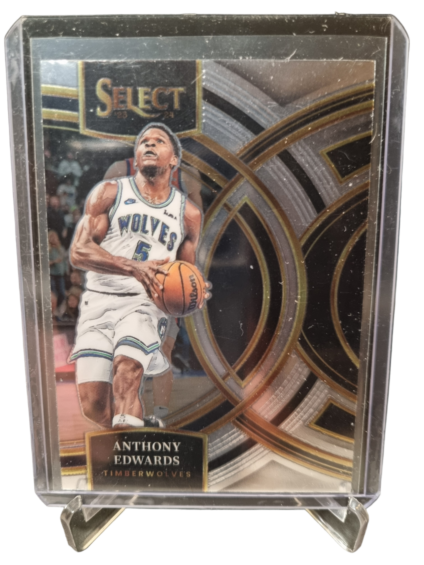 2023-24 Panini Select #164 Anthony Edwards Premier Level