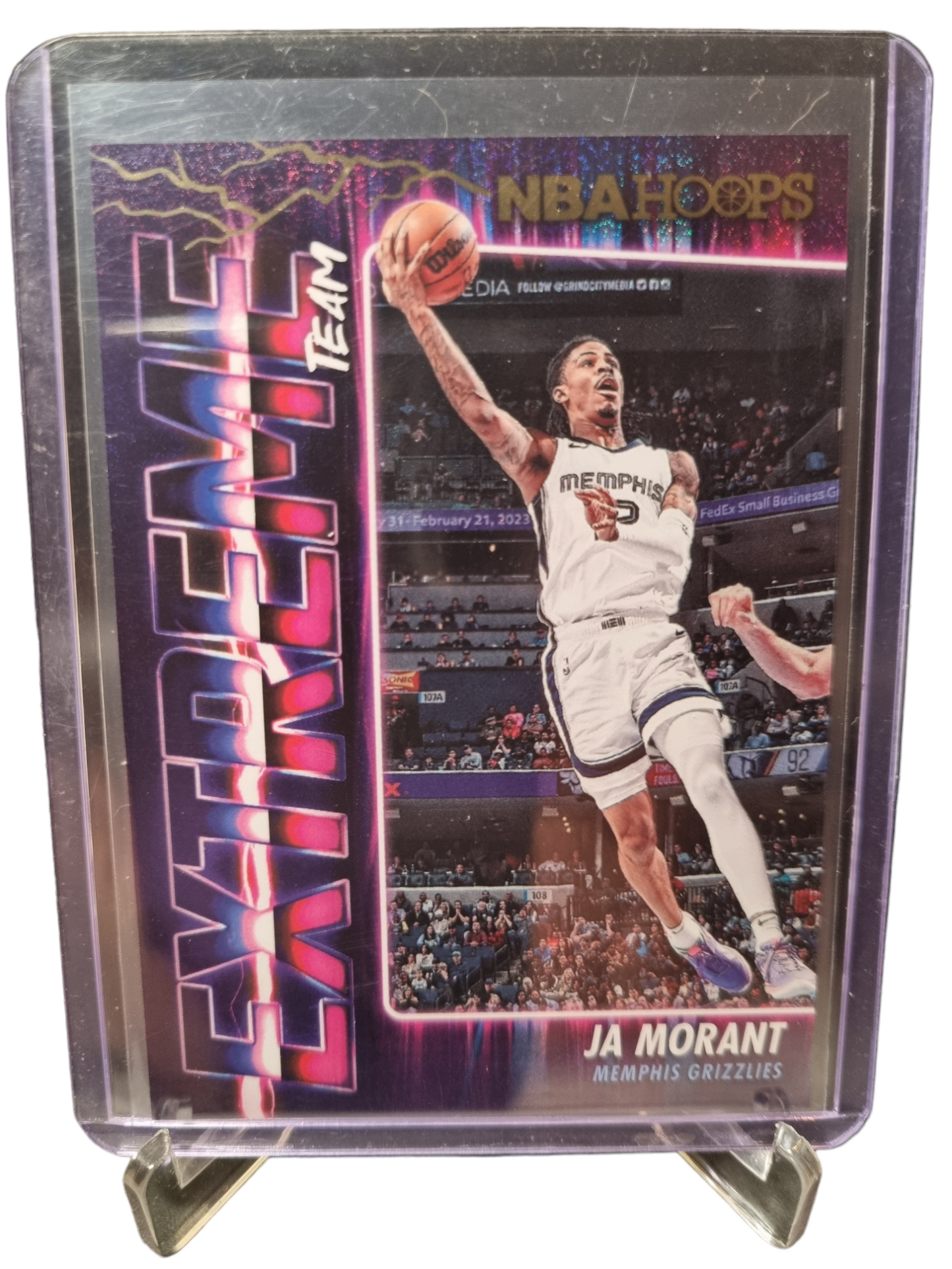 2023-24 Panini Hoops #11 JA Morant Extreme Team